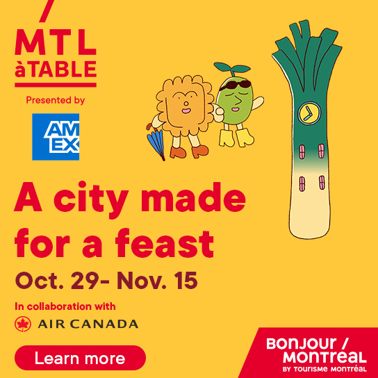 MTLàTABLE 2026, presented by Amex — October 29 to November 15, 2026